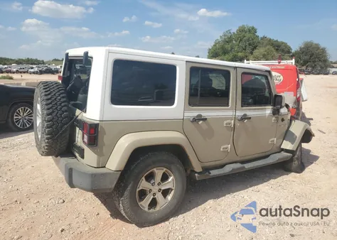 2017 Jeep Wrangler Unlimited Sahara из США, поврежденный, VIN 1C4BJWEG4HL645419